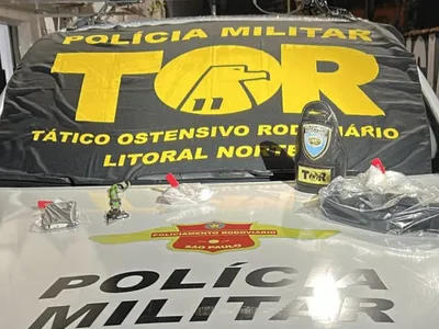 Fuga, perseguição e resistência: suspeito é preso com drogas em Ubatuba