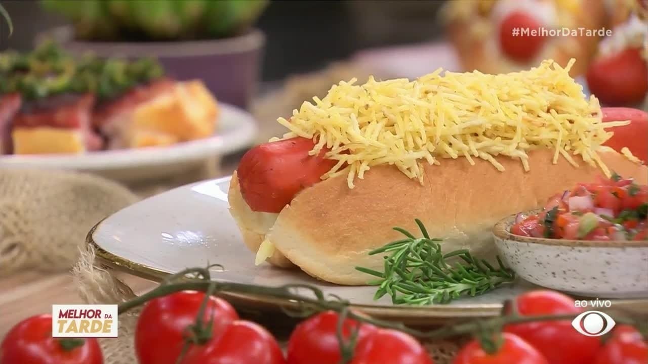 Hot dog de estádio paulistano do chef Bruno Hashimoto | Band Receitas