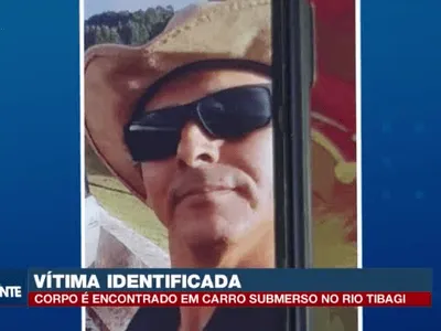 Homem achado morto em carro no Rio Tibagi é identificado