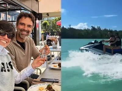 Tadeu Schmidt mostra volta ao mundo nas férias: 'Queria esquecer do mundo'
