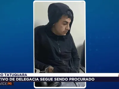Homem foge de delegacia recém-inaugurada em Curitiba: o que se sabe