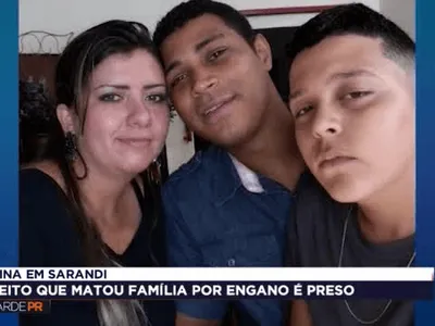 Suspeito de matar família por engano no Paraná é preso em SC