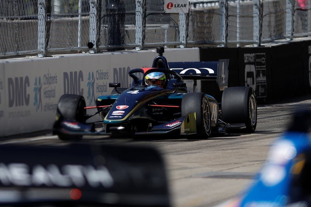 Nick Monteiro avança em Detroit e segue evolução na Indy NXT