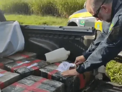Polícia encontra 250 kg de maconha após acidente na Dutra; motorista fugiu