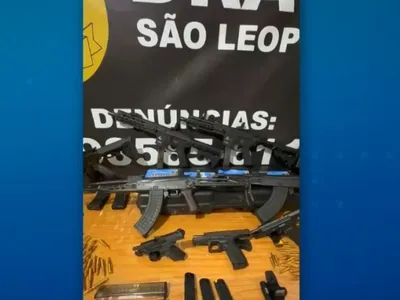 Arsenal do crime organizado é apreendido em operação no Rio Grande do Sul