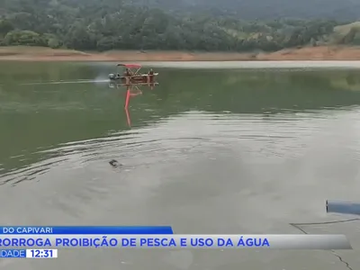 IAT estende proibição de pesca na Represa do Capivari