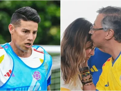 James vira alvo de protestos por ignorar filha do presidente da Colômbia