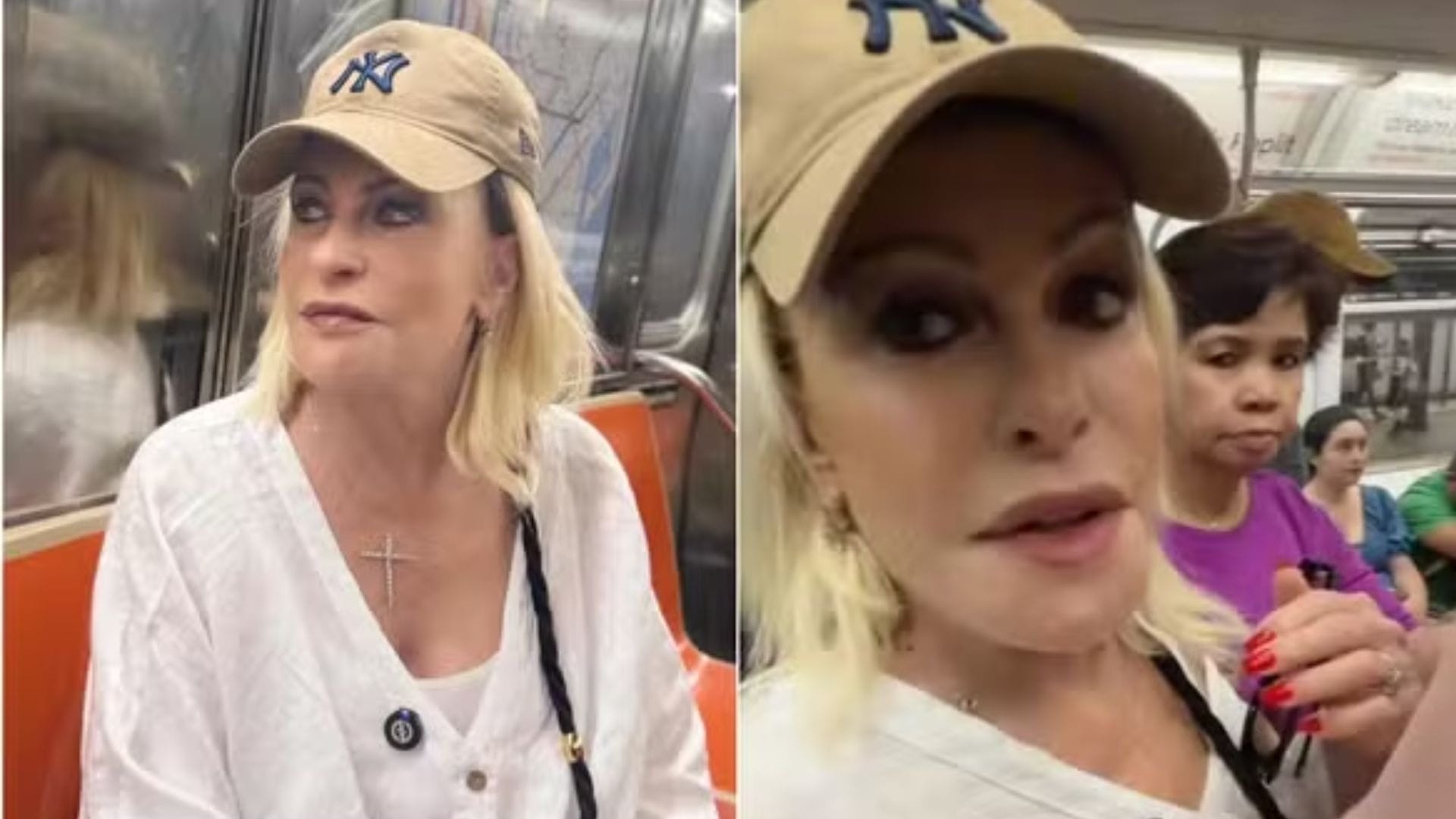 Milionária, Ana Maria Braga encara metrô pela primeira vez em Nova York