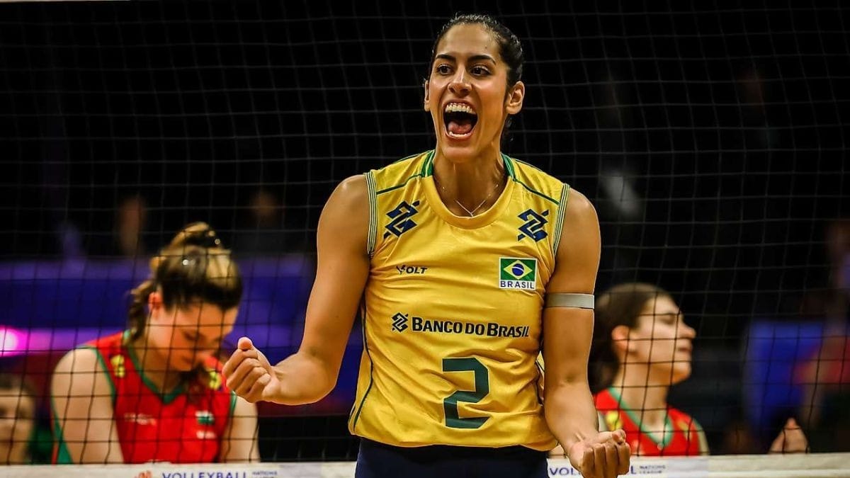Brasil supera a Bulgária e alcança 3ª vitória na Liga das Nações de vôlei