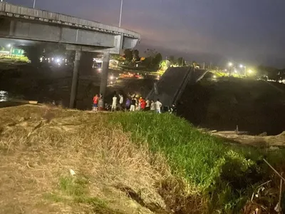 Ponte inaugurada no fim de 2023 desaba no AC; veja a situação dos feridos