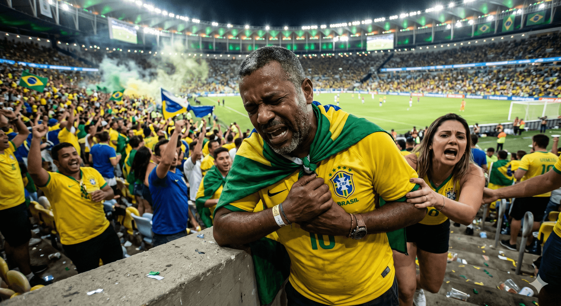 Emoção da Copa do Mundo pode aumentar o risco de infarto em jogos