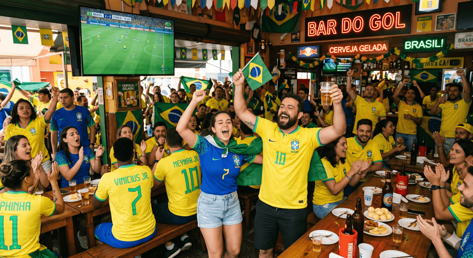 Copa 2026: bares não podem cobrar ingresso para exibir jogos, diz Abrasel
