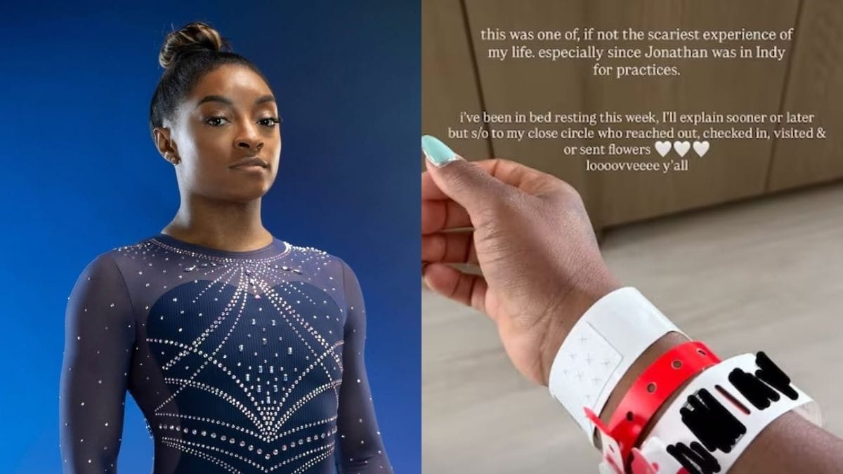 Simone Biles revela problema de saúde e desabafa: "experiência assustadora"
