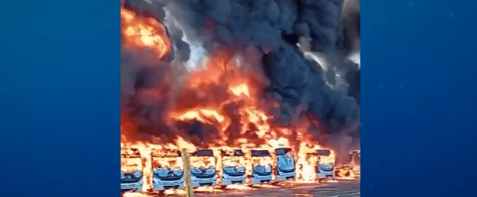 Incêndio que destruiu 27 ônibus em BH deixou prejuízo de R$ 16 milhões