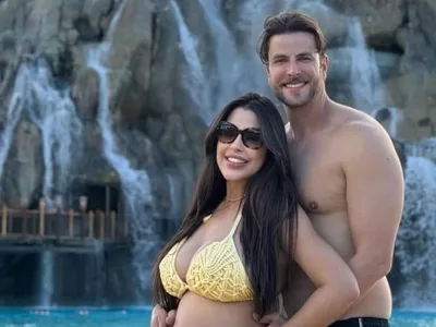 Laís Caldas e Gustavo Marsengo celebram nascimento da primeira filha