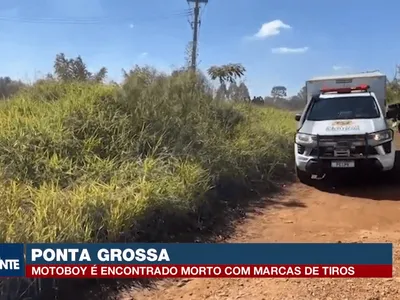 Motoboy de Curitiba é encontrado morto na PR-513, em Ponta Grossa