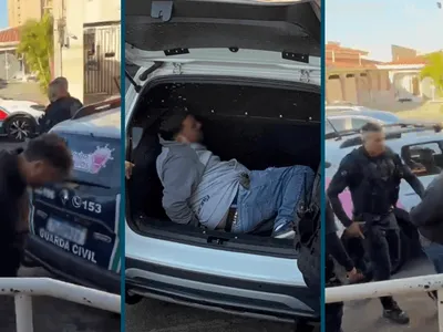 Trio armado com fuzis atira contra viatura da GM e é preso em Indaiatuba