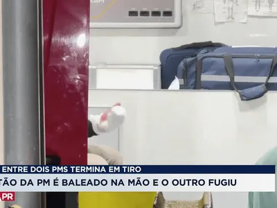 Soldado suspeito de balear capitão da PM se entrega em Curitiba