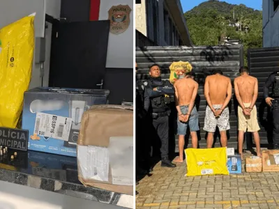 Três suspeitos são presos após roubo a van de entregas em São Sebastião