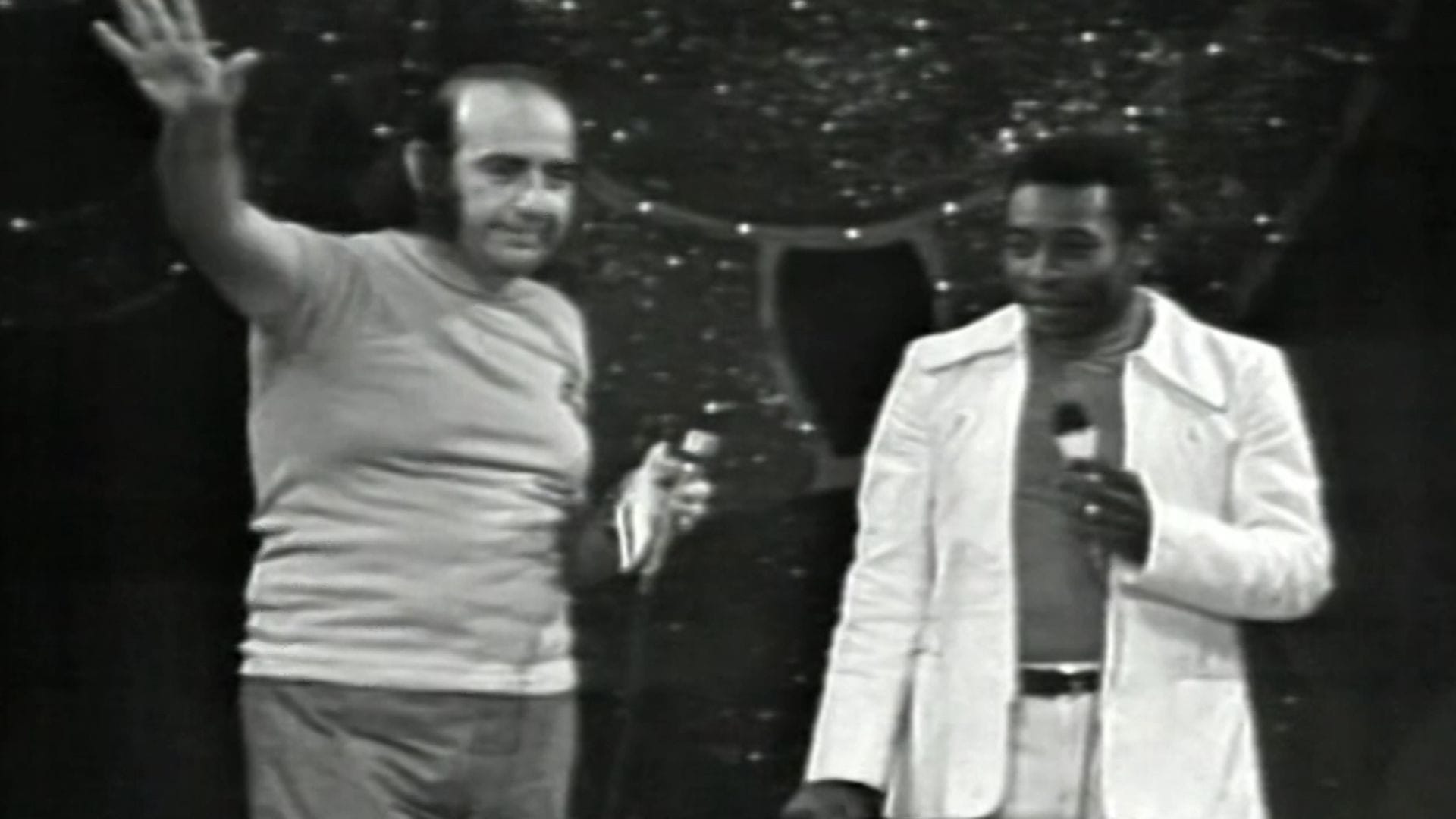 Antes de se aposentar, Pelé esteve no Clube do Bolinha em 1974, na Band
