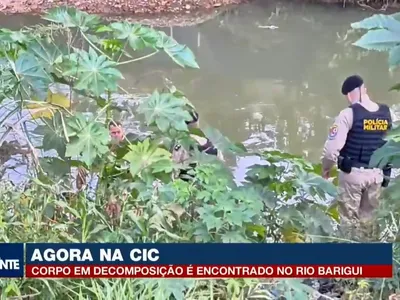 Corpo de homem é encontrado no Rio Barigui em Curitiba