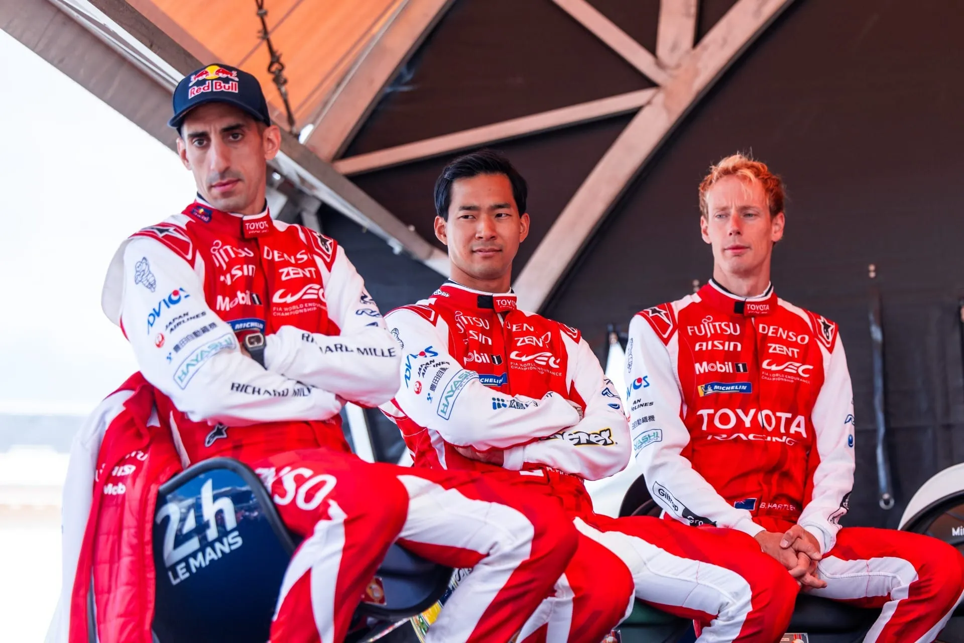 Sébastien Buemi, Ryo Hirakawa e Brendon Hartley são o trio do Toyota #8 nas 24 Horas de Le Mans