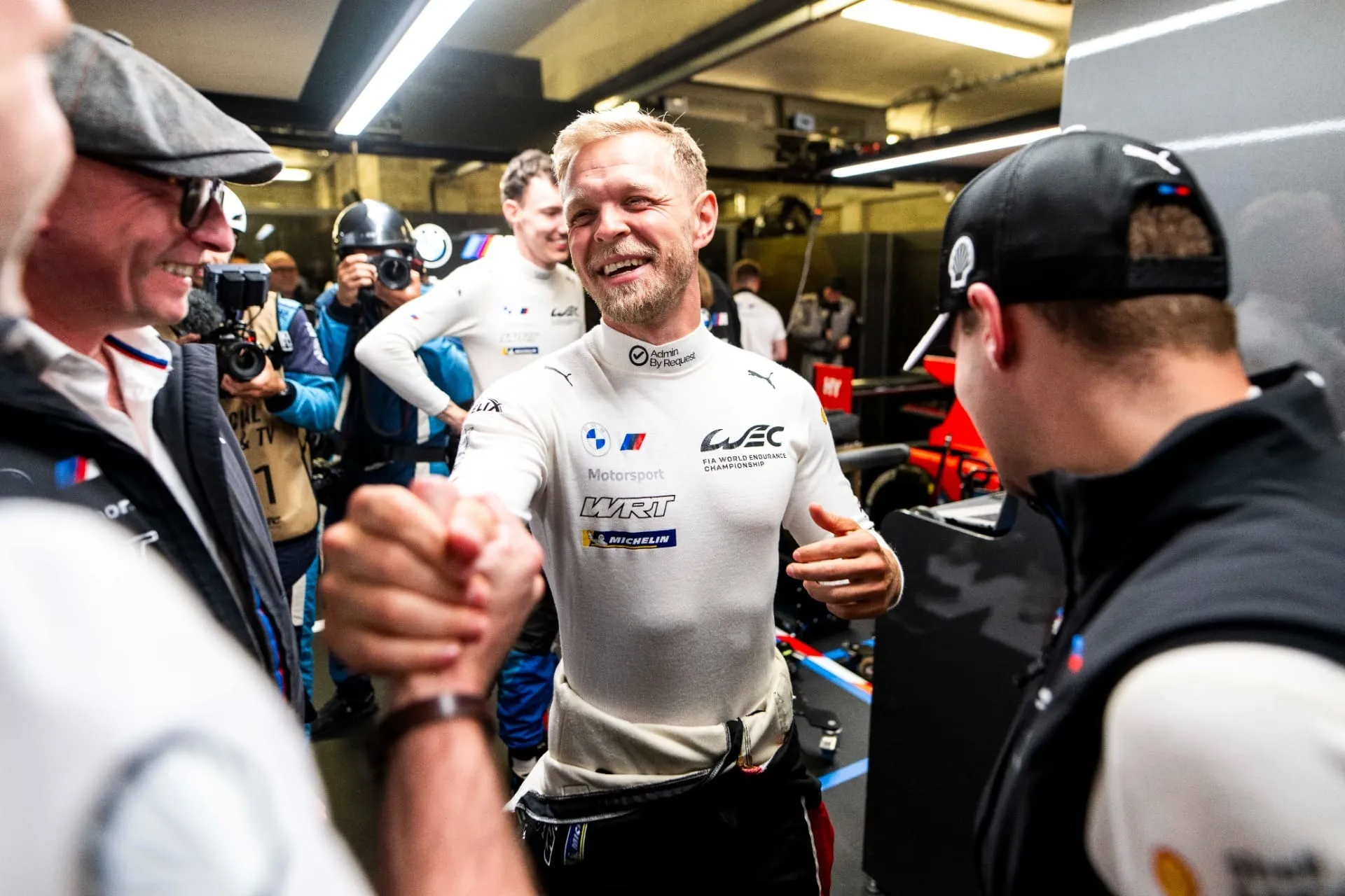 Kevin Magnussen, Raffaele Marciello e Dries Vanthoor formam o trio do BMW #15