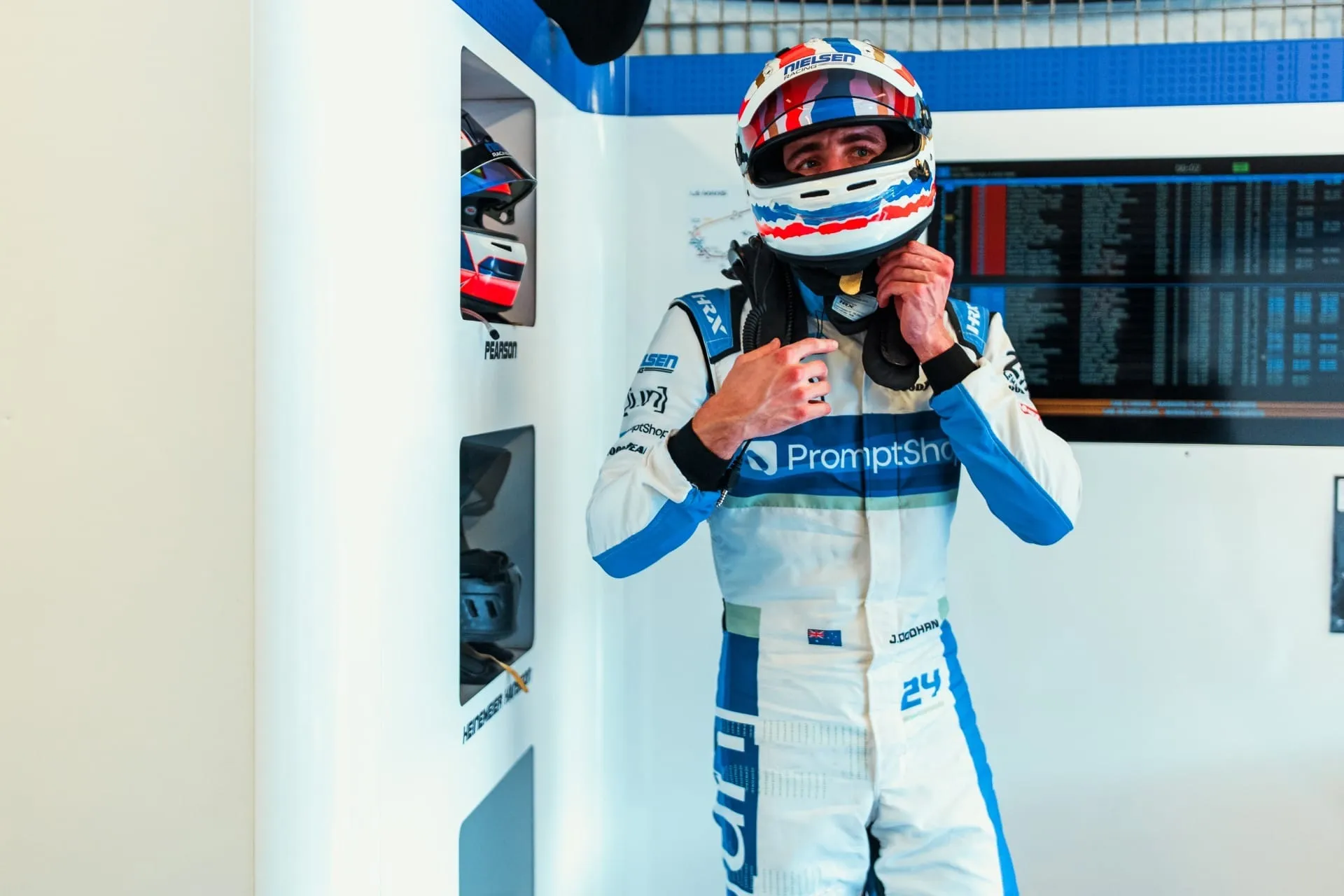 Jack Doohan, Edward Pearson e David Heinemeier Hansson estão a bordo do Nielsen Racing #24