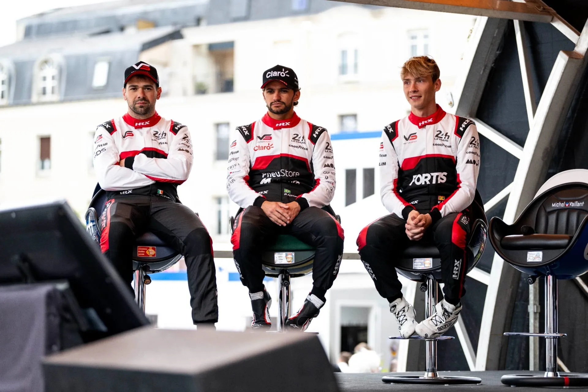 Pietro Fittipaldi, Ryan Cullen e Vladislav Lomko
