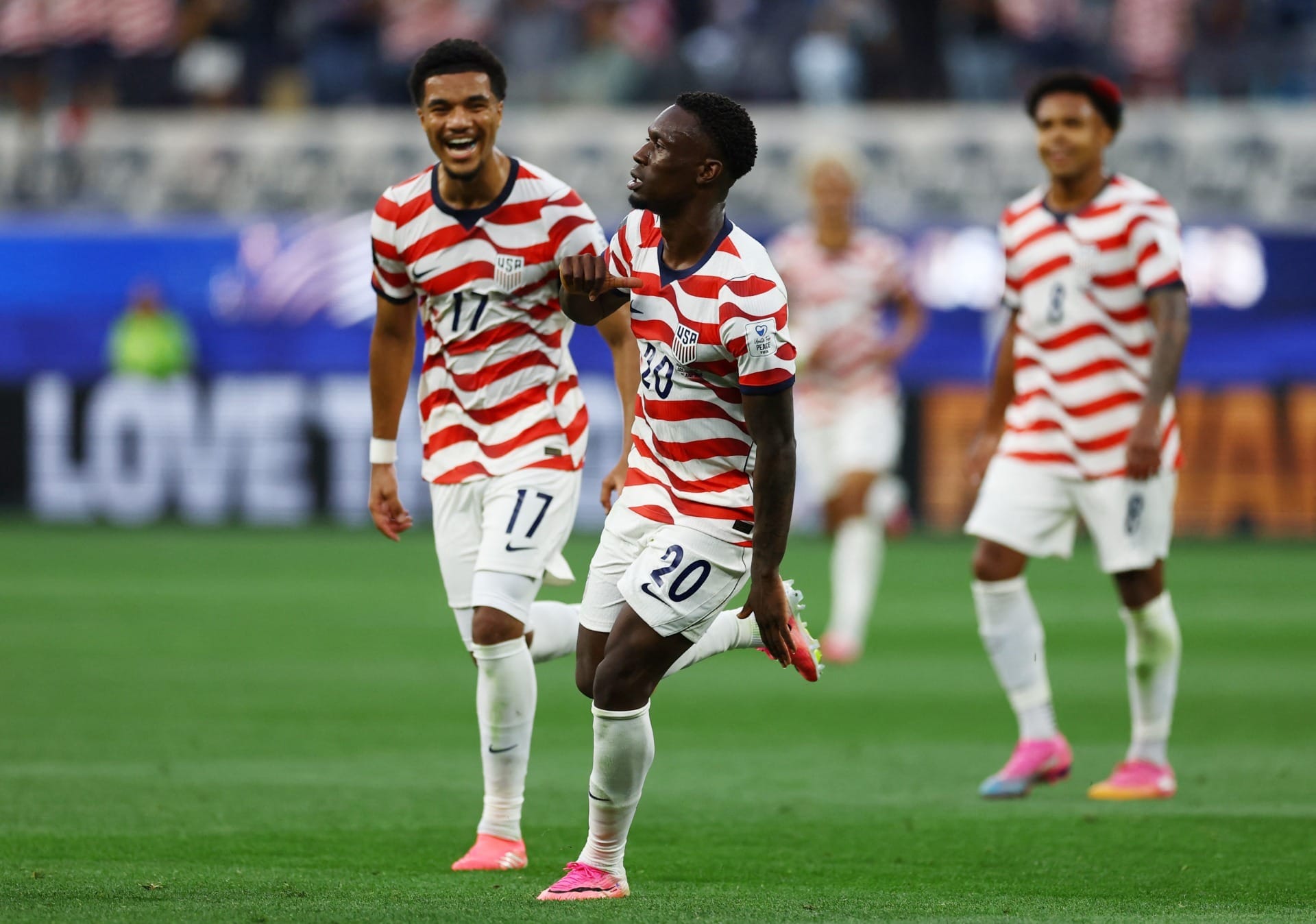 Autor de dois gols, Balogun abriu mão de Inglaterra e Nigéria pelos EUA