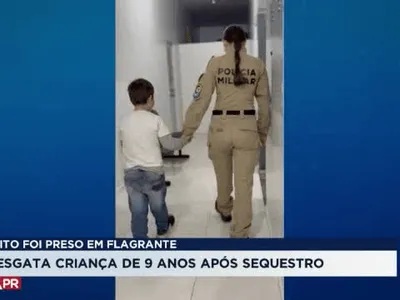 Criança é resgatada após sequestro em Dois Vizinhos, no Paraná