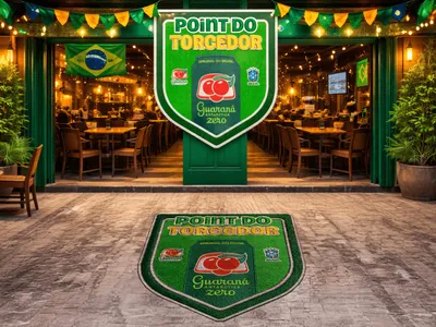 Onde fica o Point Guaraná Antarctica do Torcedor em Curitiba