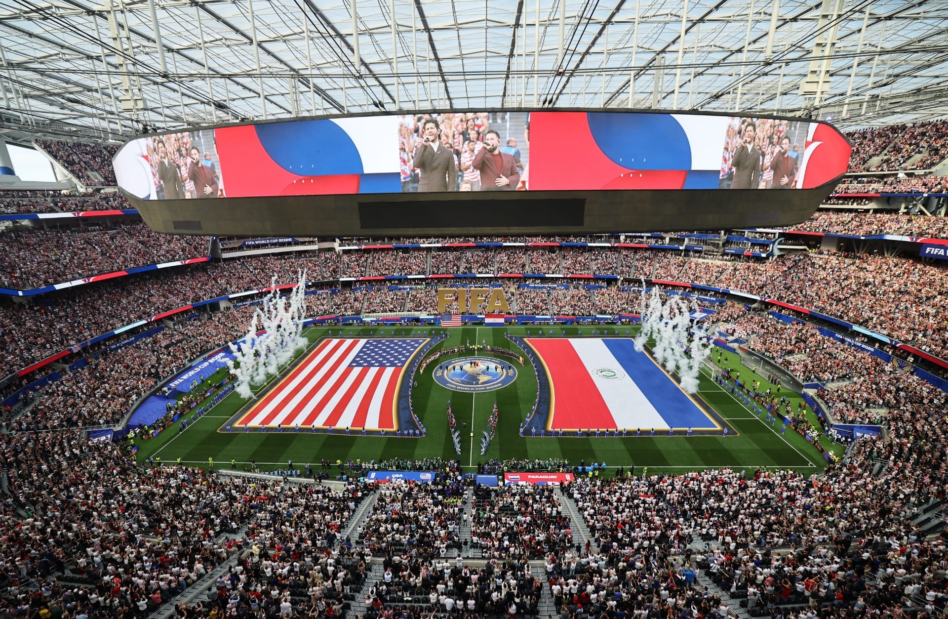 Última anfitriã a estrear, Estados Unidos enfrenta o Paraguai pela Copa do Mundo de 2026