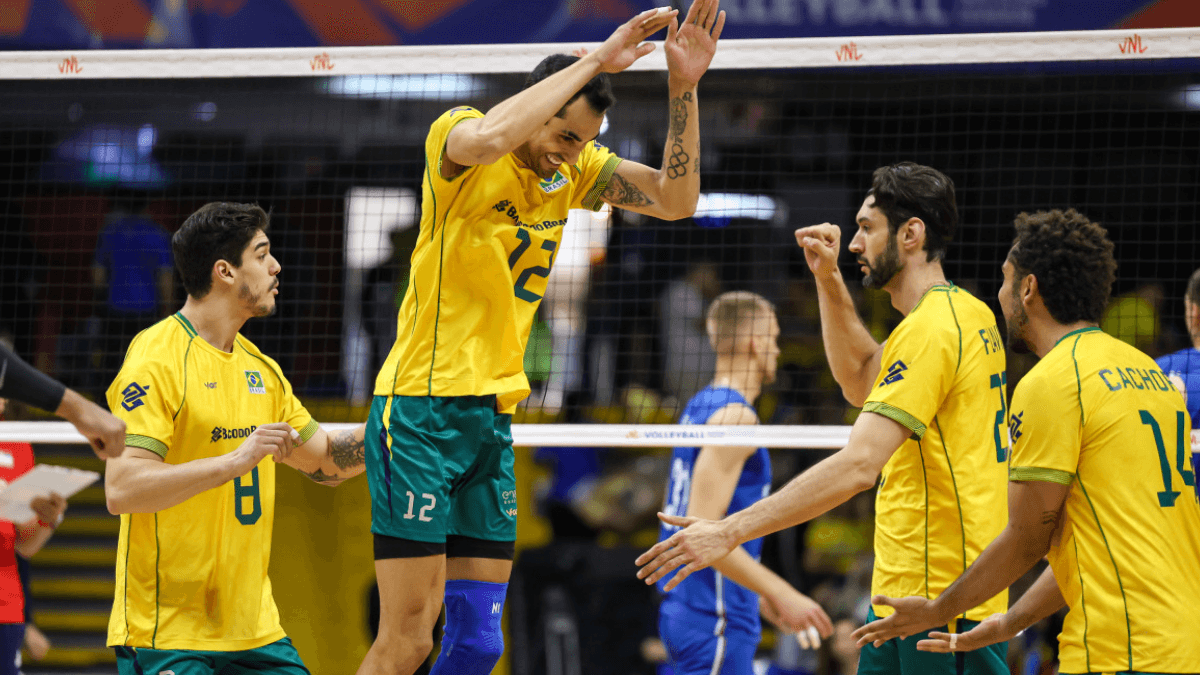 Brasil vence Sérvia por 3 a 0 e segue invicto na Liga das Nações
