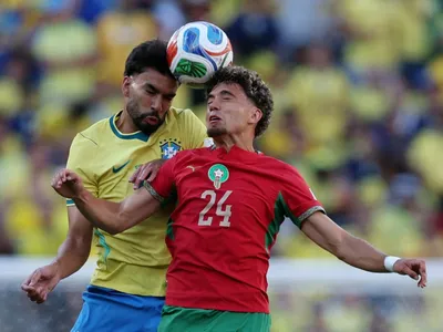 Brasil joga mal, mas golaço de Vini Jr. garante empate com Marrocos