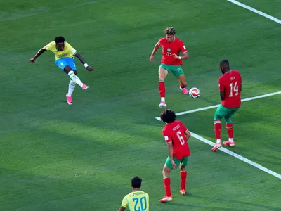 Brasil x Marrocos: Vini Jr vê trabalho 'impecável' da Seleção na defesa