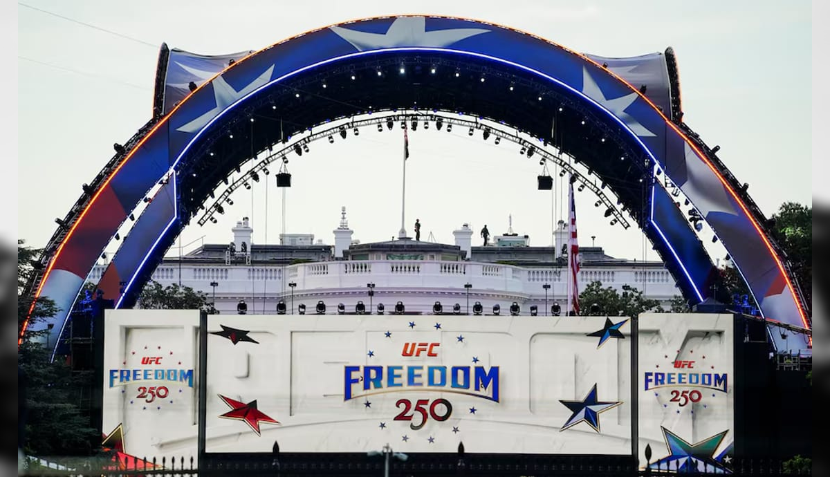 No aniversário de 80 anos, Trump promove evento do UFC na Casa Branca