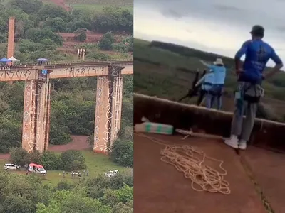 Governo federal avalia remover ponte após morte de jovem em salto sem corda