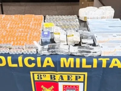 Polícia apreende mercadorias sem nota fiscal avaliadas em R$ 150 mil