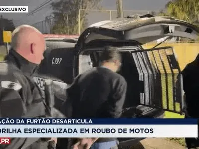 DFRV faz operação contra grupo suspeito de furtar motos em Curitiba e RMC