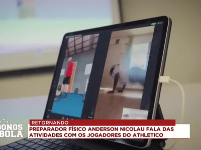 Athletico retoma treinos online após pausa para a Copa do Mundo