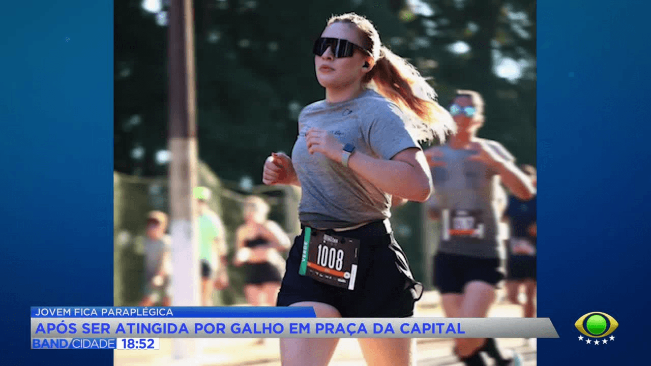 Ana Beatriz aguarda polilaminina após acidente na Praça Osório
