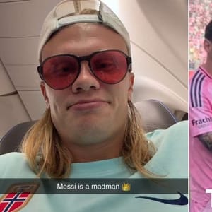 Haaland, Ferdinand e Tyson exaltam Messi após hat-trick na Copa do Mundo