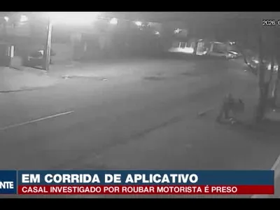 Casal é preso por roubo contra motorista de aplicativo em Curitiba