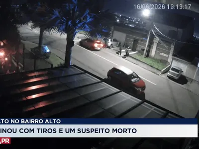 Suspeito morre em confronto com a PM no Bairro Alto, em Curitiba