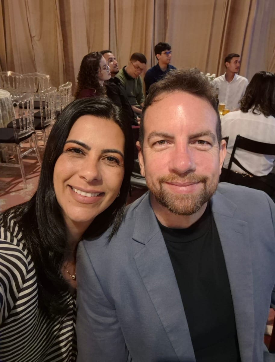 Marcelo e Luiza, pais de Luiz Arthur, são base para o sonho da medicina I Crédito: Arquivo Pessoal