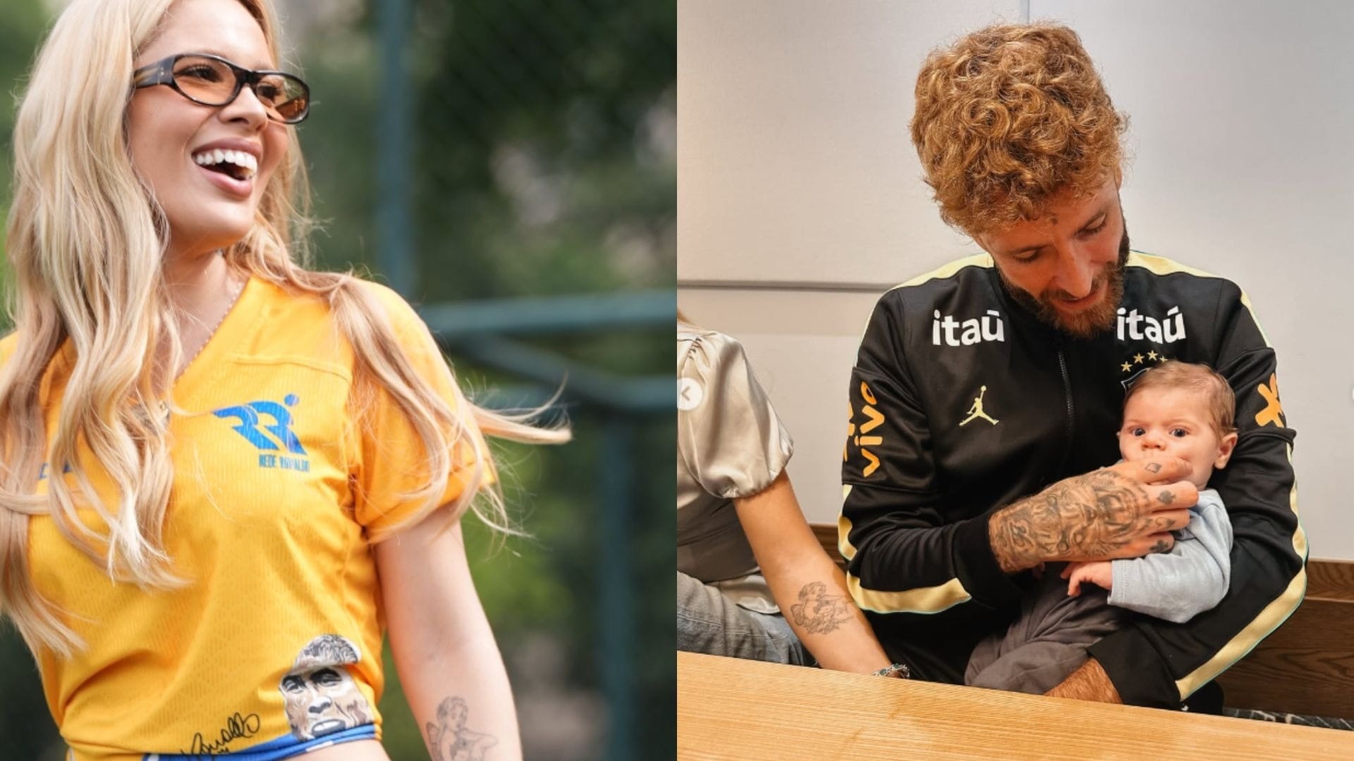 De volta? Karoline Lima surge com Léo Pereira em encontro da Seleção