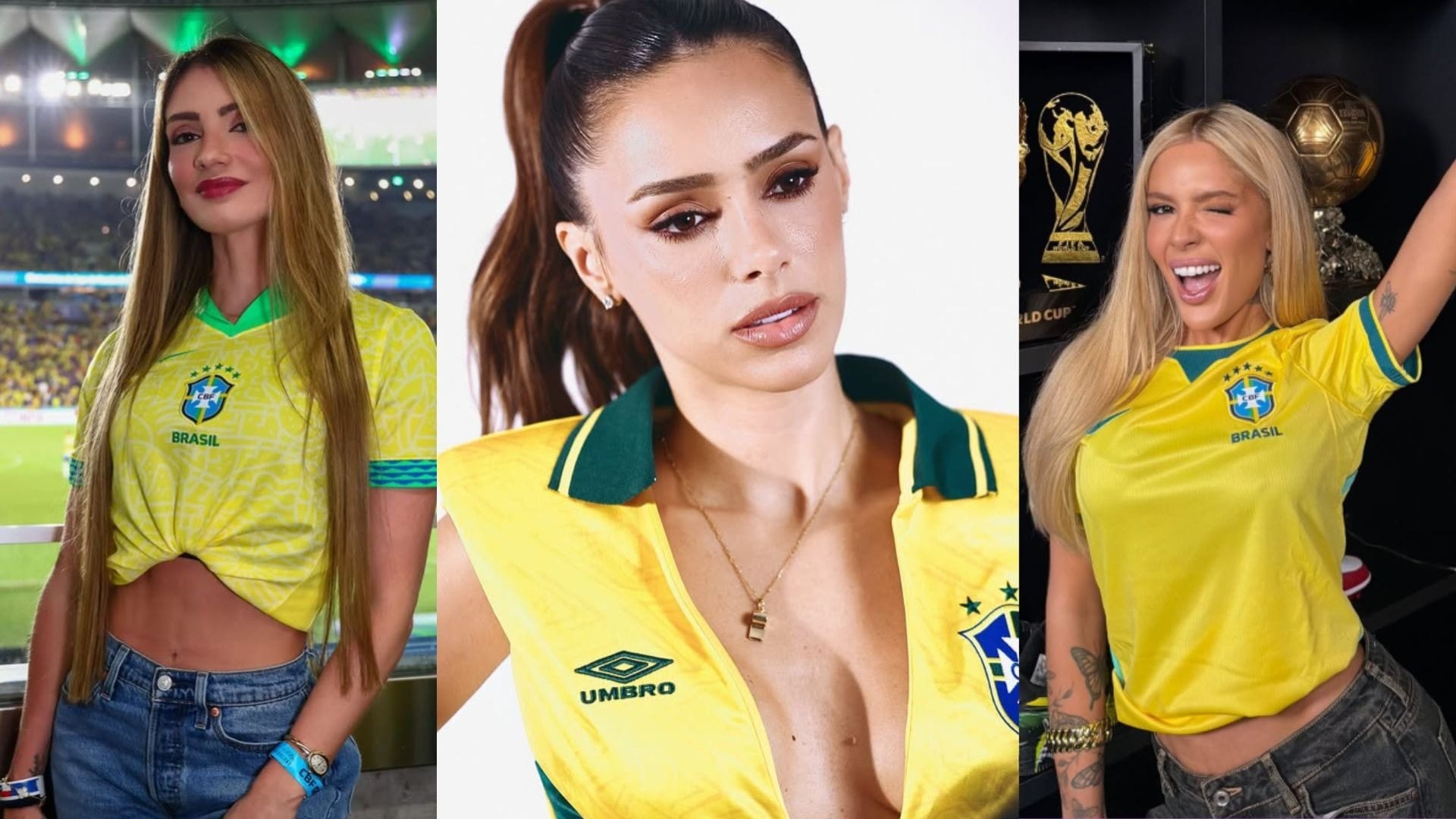 De harmonização a bioestimuladores: veja os procedimentos das musas da Copa