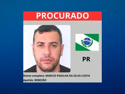 Bebezão, um dos mais procurados do Paraná, é preso no Espírito Santo