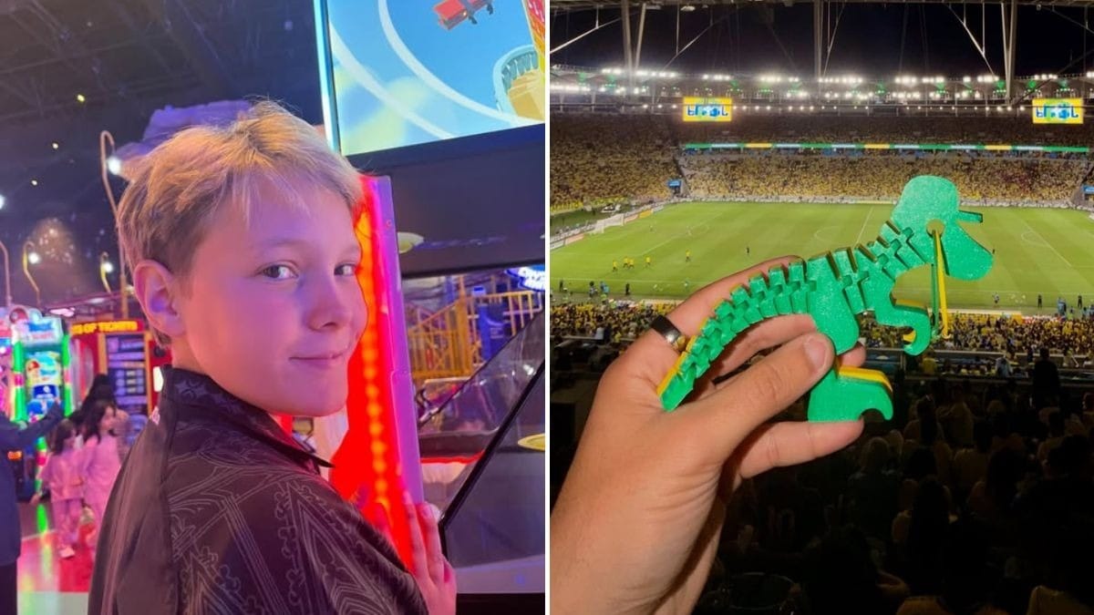 Filho de Neymar lança marca de dinossauros feitos em impressora 3D
